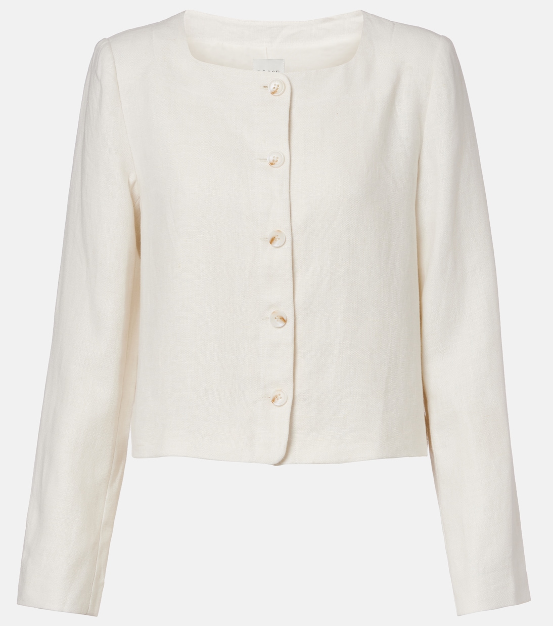 Emma Cropped Linen Jacket