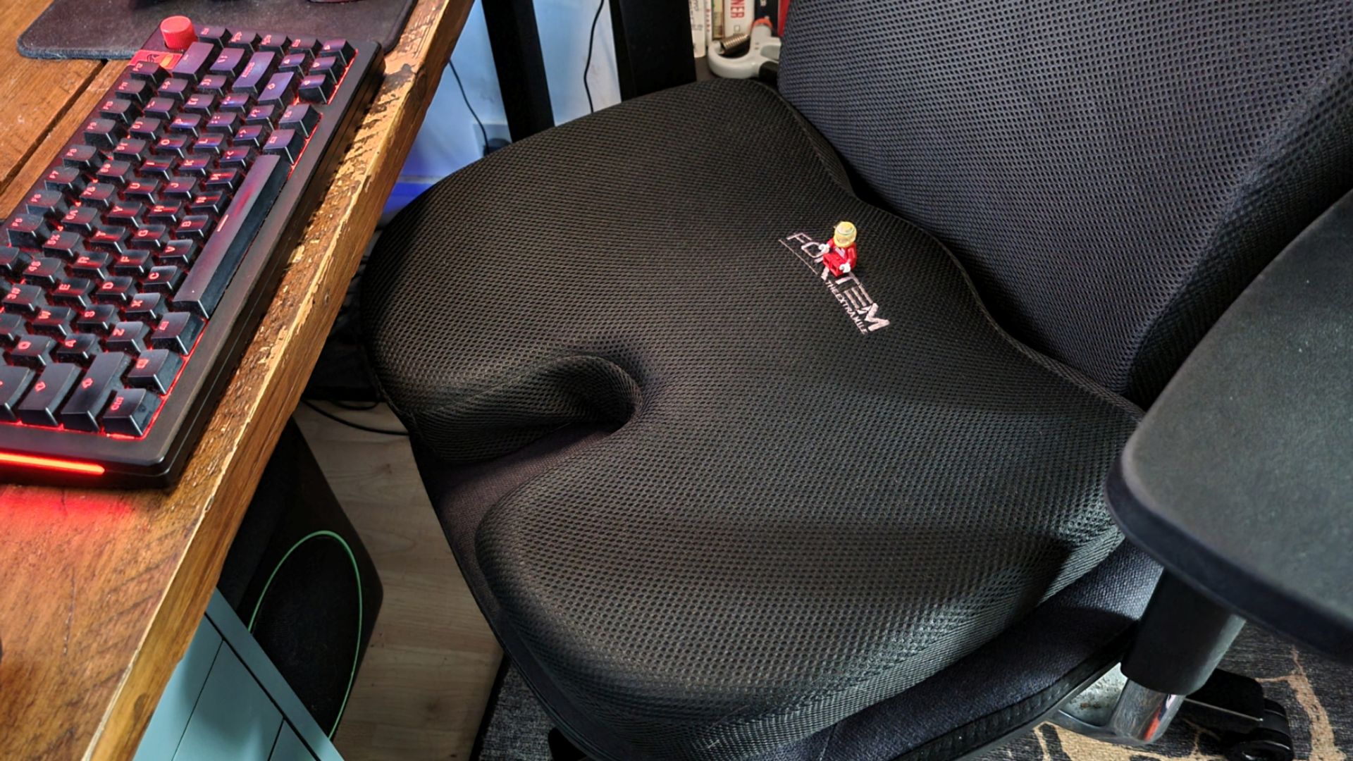 O maior upgrade de hardware no meu PC este ano foi uma simples almofada