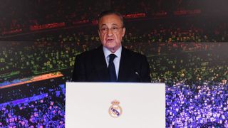 Real Madrid president Florentino Perez is also chairman of the European Super League