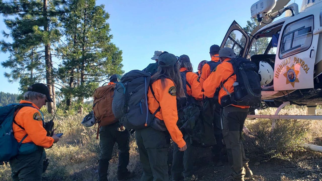 A search and rescue team
