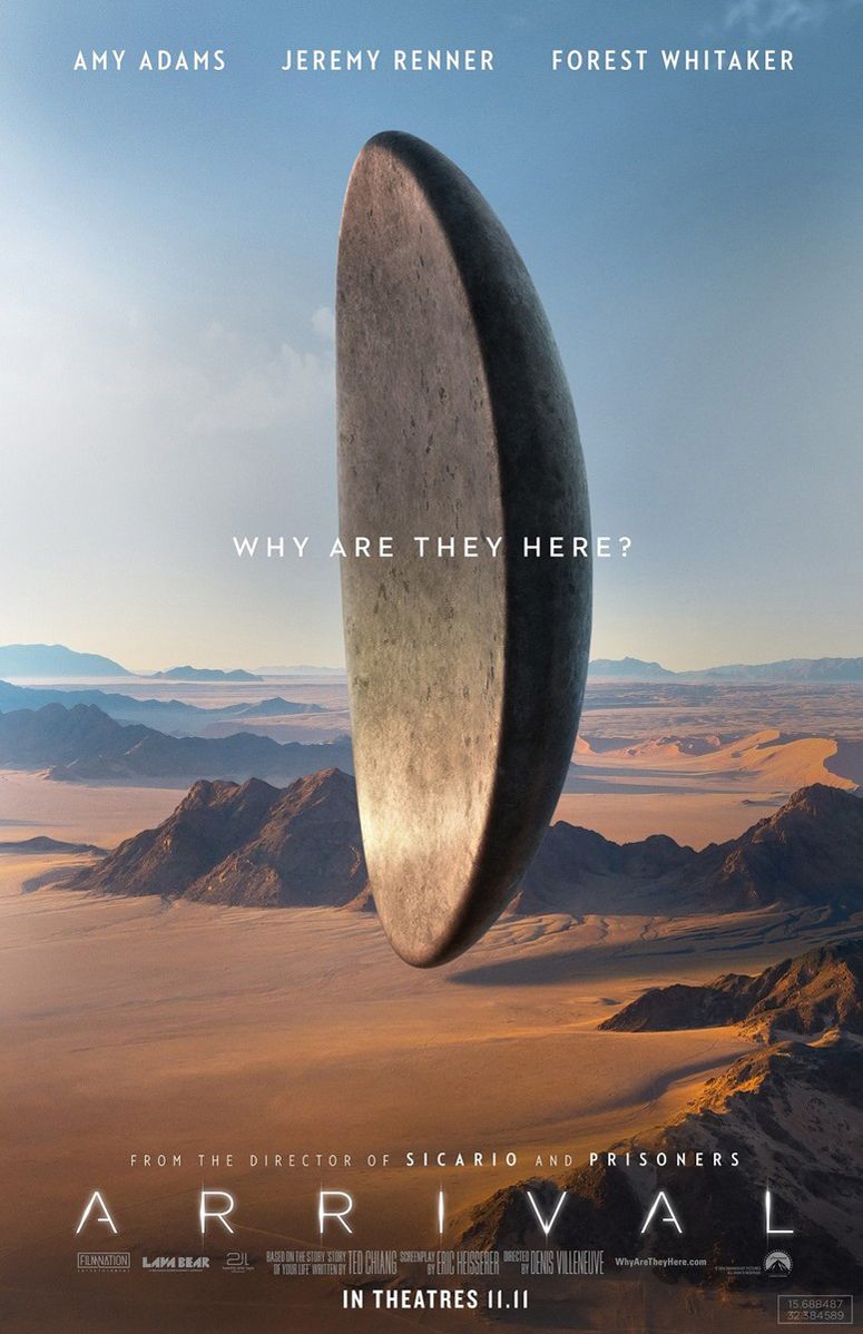 Movie poster for Arrival