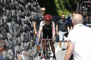 Shane Archbold after his Tour de France crash (Sunada)