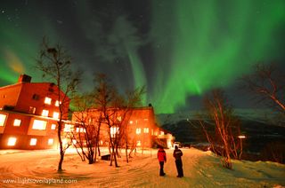 Aurora over Abisko National Park, Sweden