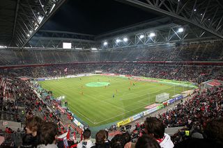 Euro 2024 stadiums General view of the Esprit Arena before the Second Bundesliga match between Fortuna Duesseldorf and 1. FC Kaiserslautern at Esprit Arena on March 22, 2010 in Duesseldorf, Germany. (Photo by Christof Koepsel/Bongarts/Getty Images)