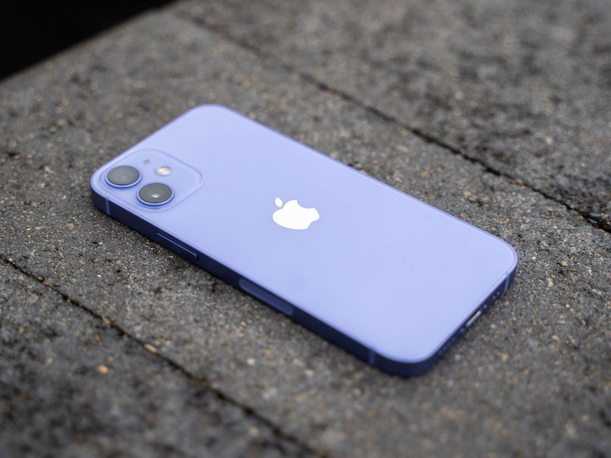 Iphone 12 Mini Purple Back Hero