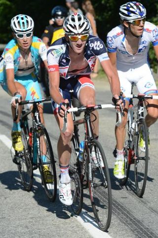 Jurgen Van Den Broeck (Lotto-Belisol) in the 11th stage of the Tour de France