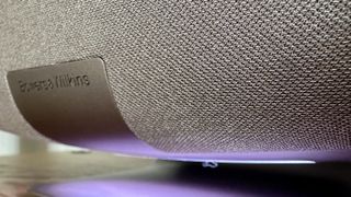 A close up of the Bowers & Wilkins Zeppelin Pro Edition