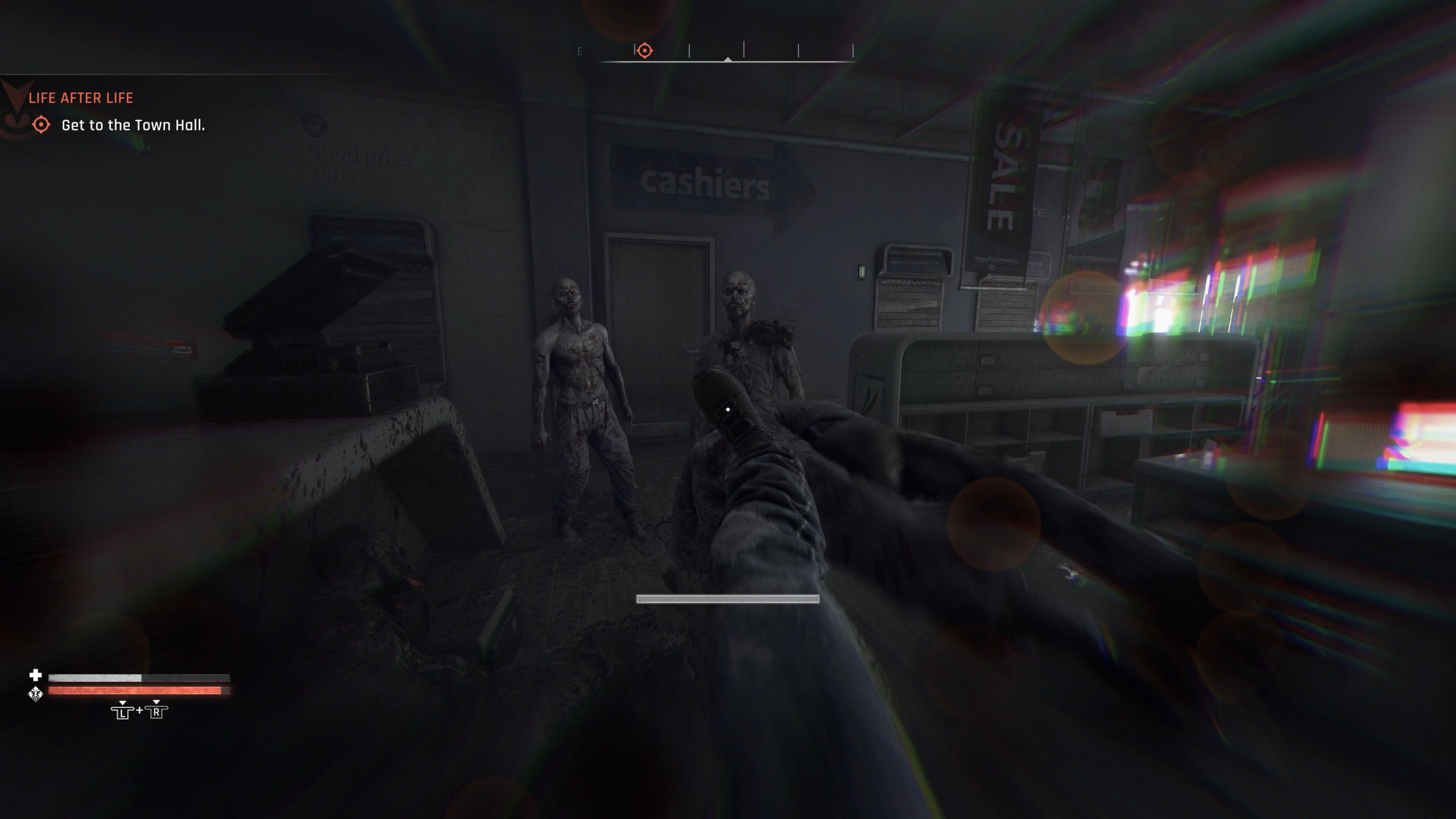 Screenshots from gameplay footage from the hands-on preview of Dying Light: The Beast.