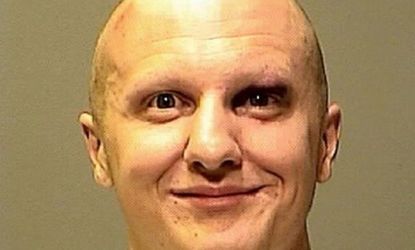 Jared Loughner's mug shot is one of the signs that seem to "point to a man with a mental disorder," says The New York Times.