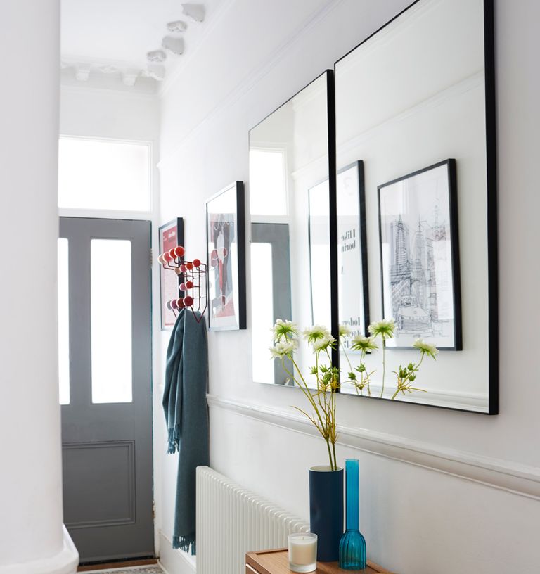 22 Hallway mirror ideas to add light and interest to your entrance ...