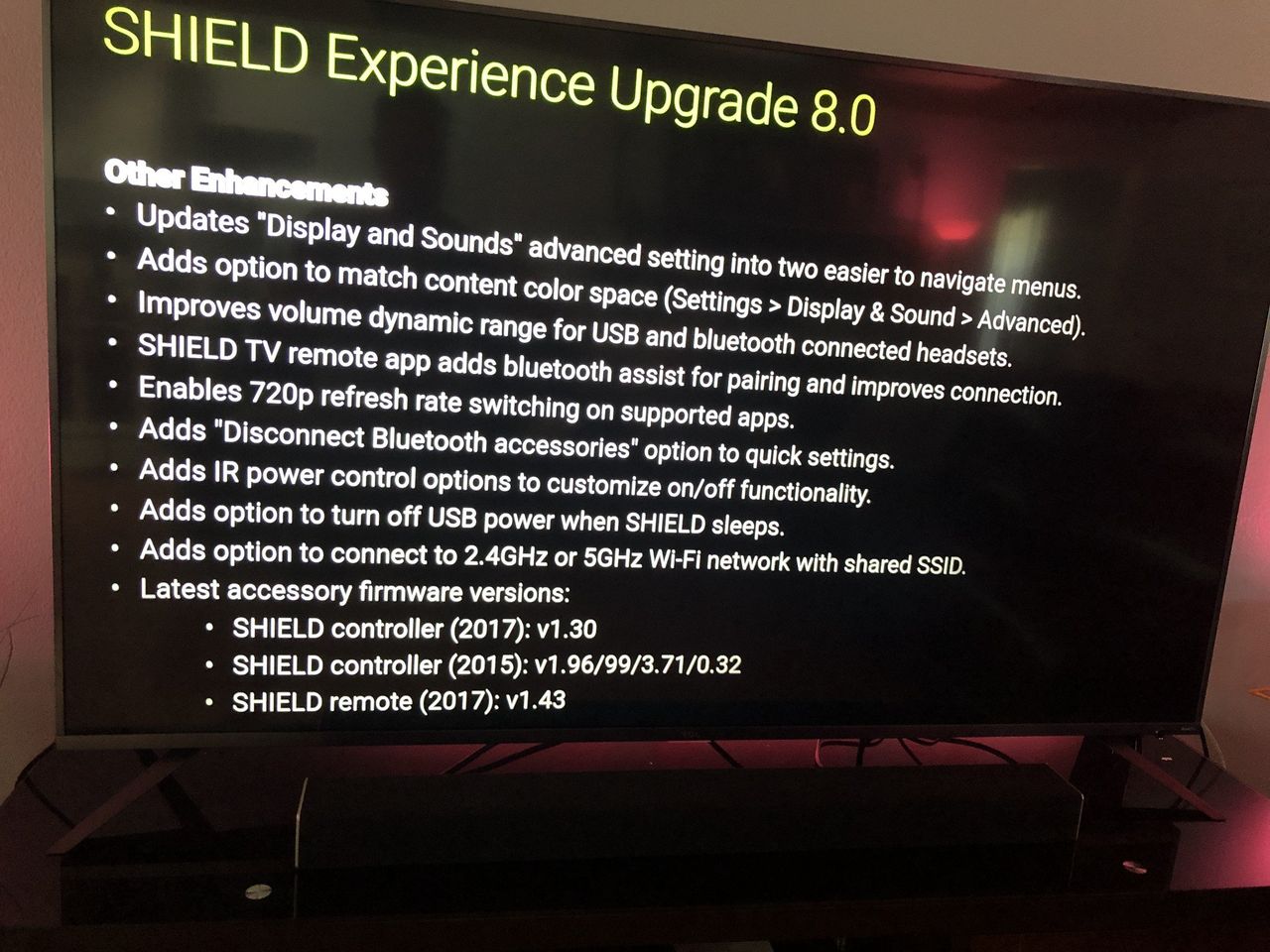 NVIDIA Shield update
