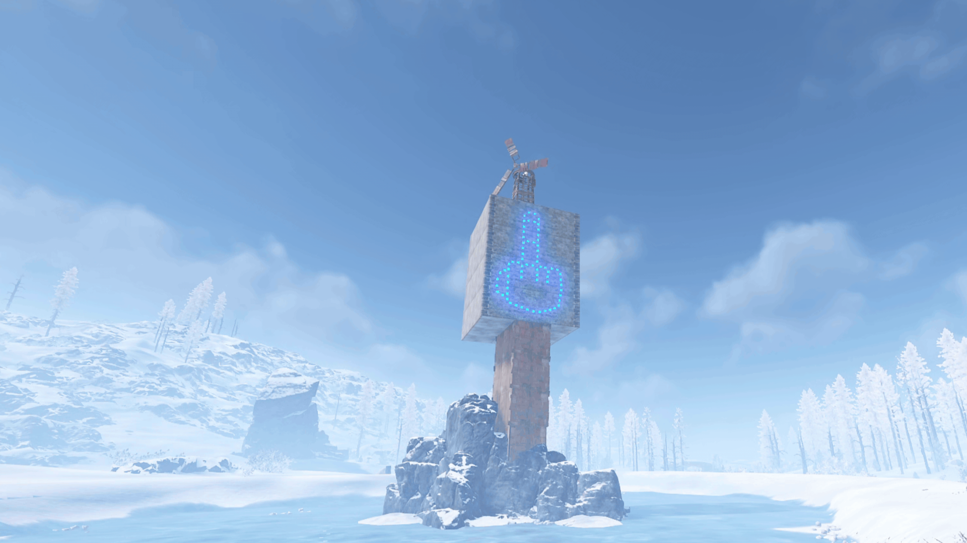 Rust player says goodbye to his server neighbours by constructing a ...