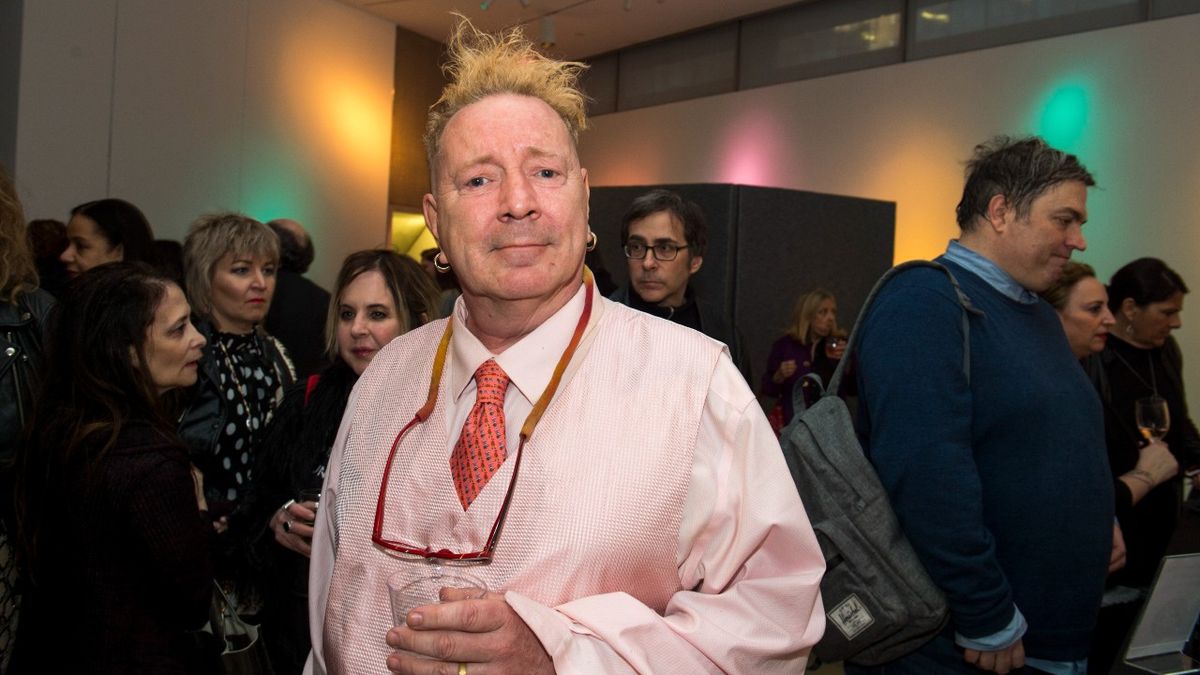 John Lydon of Sex Pistols