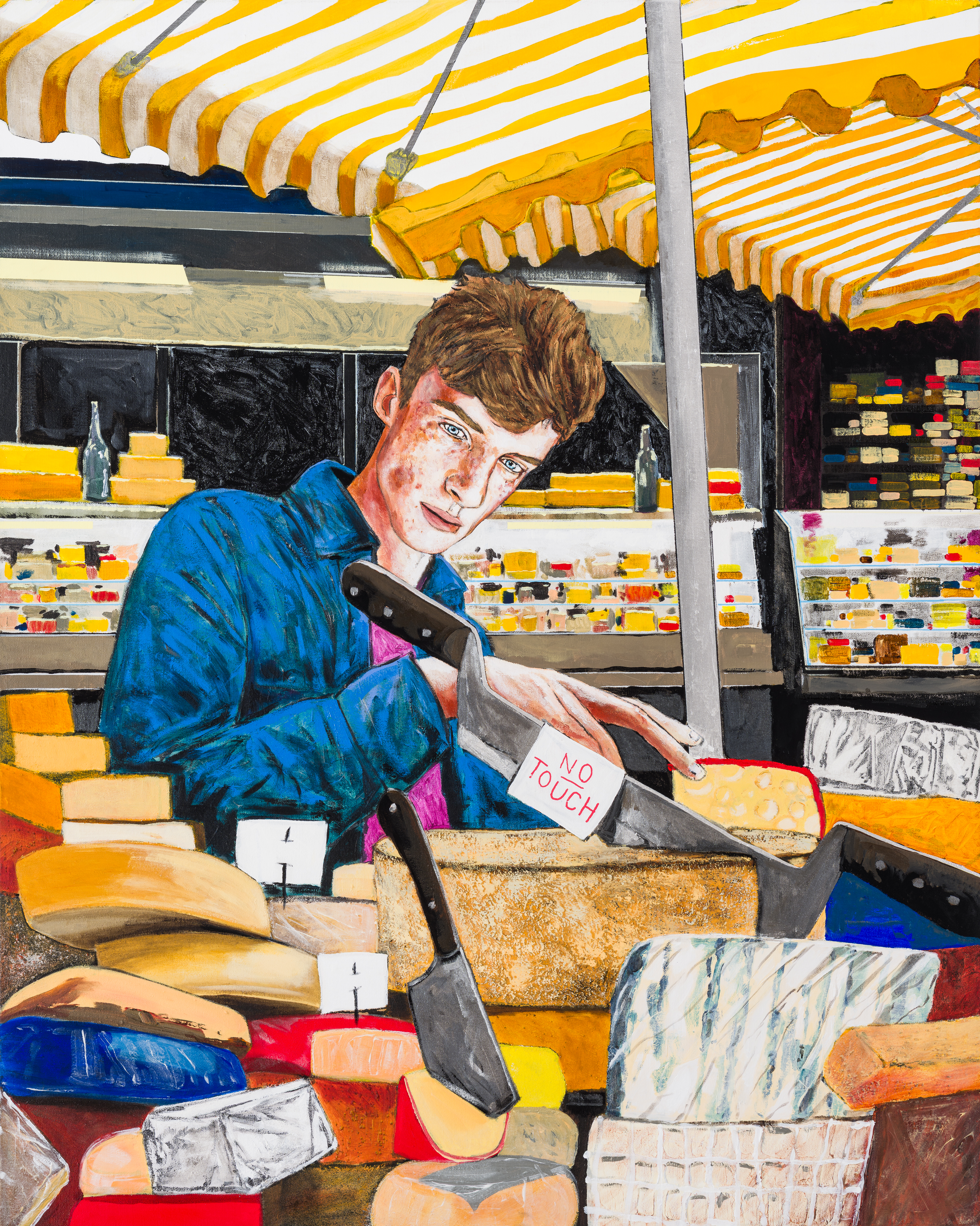 portrait of tourist