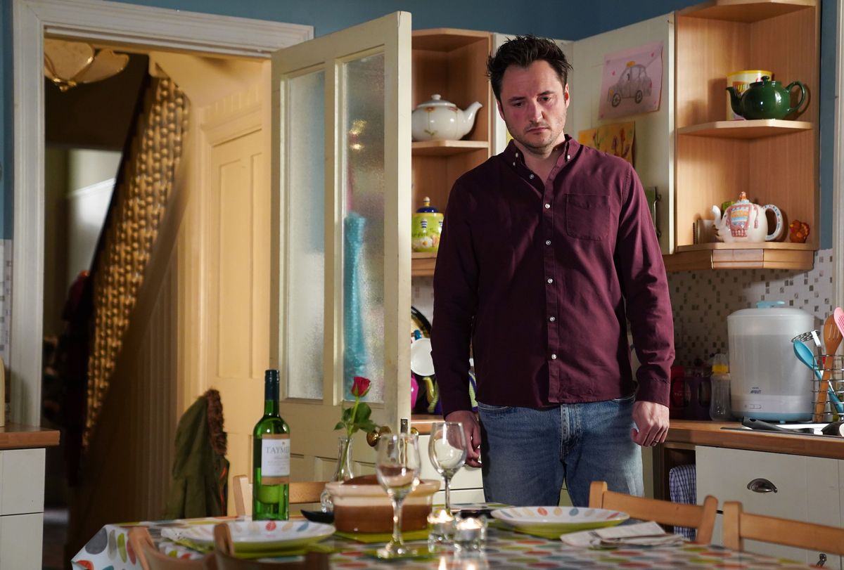 EastEnders Martin and Stacey&#039;s evening is ruined