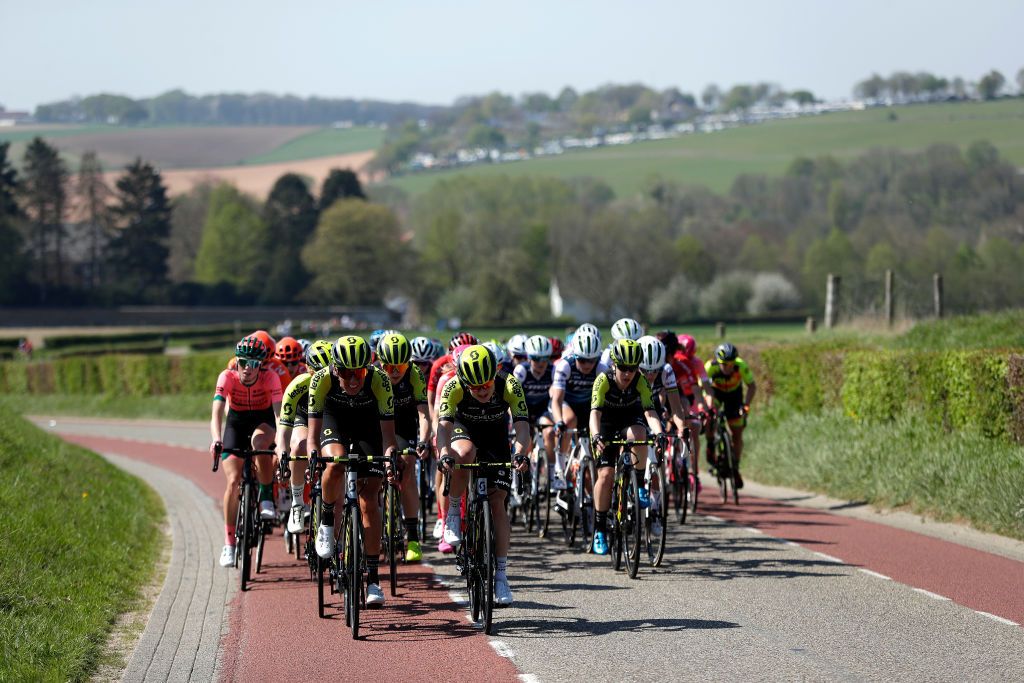 Mitchelton-Scott did a lot of work on the front of the peloton