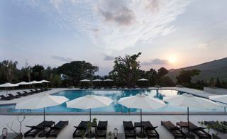 The swimming pool at Gloria Manor — Pingtung County