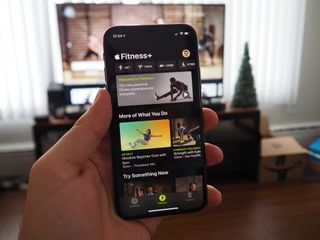 Fitness+ on iPhone 