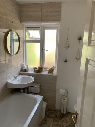 First bathroom reno