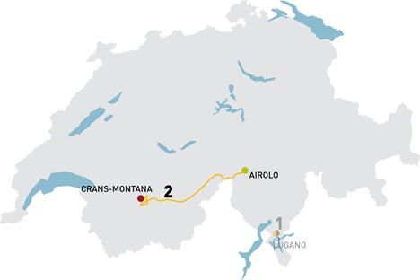 Tour de Suisse - Stage 2 Map