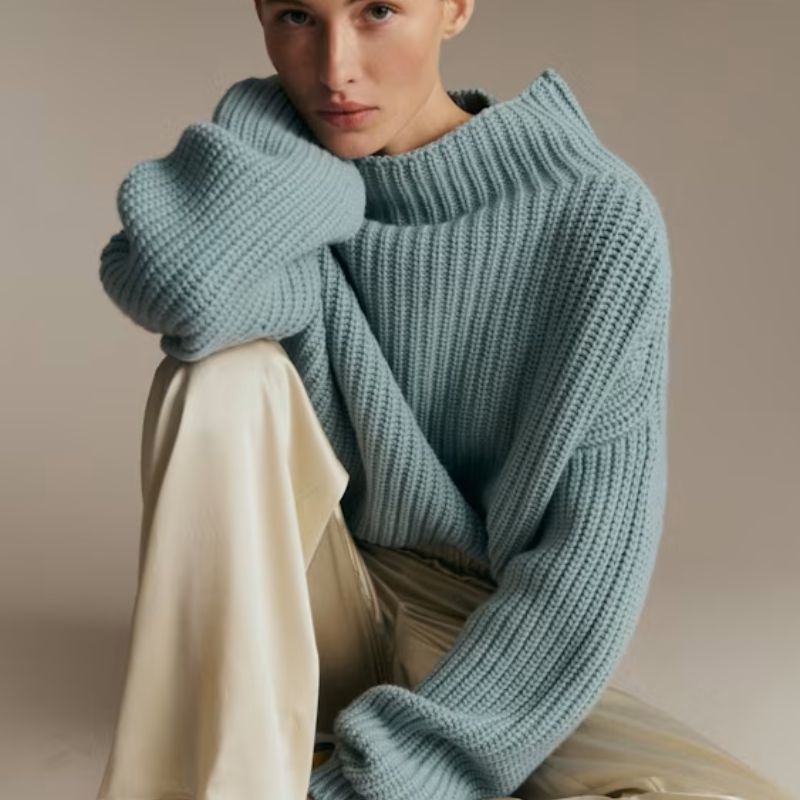 Image of blue jumper