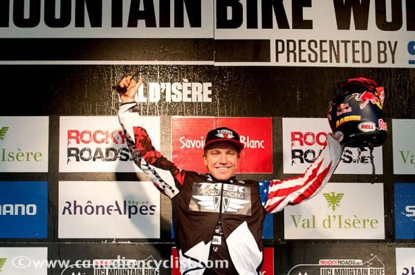 World Cup leader, Aaron Gwin (Trek World Racing)
