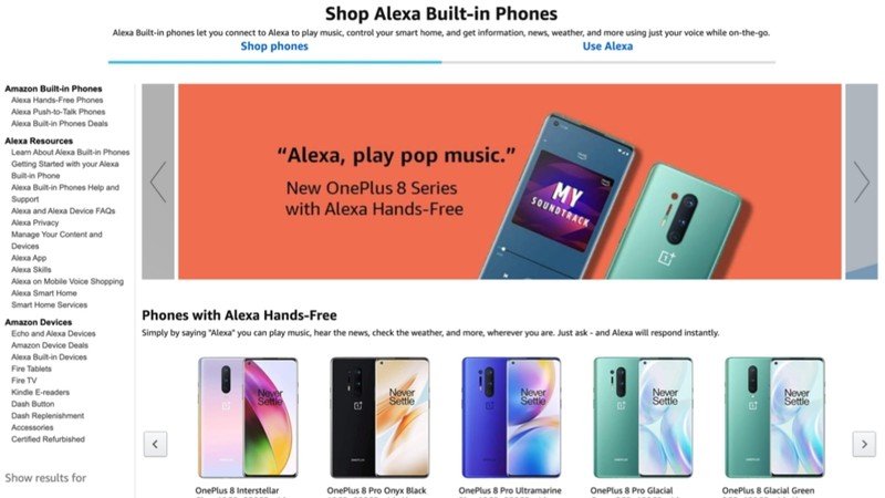 Oneplus Alexa Built In