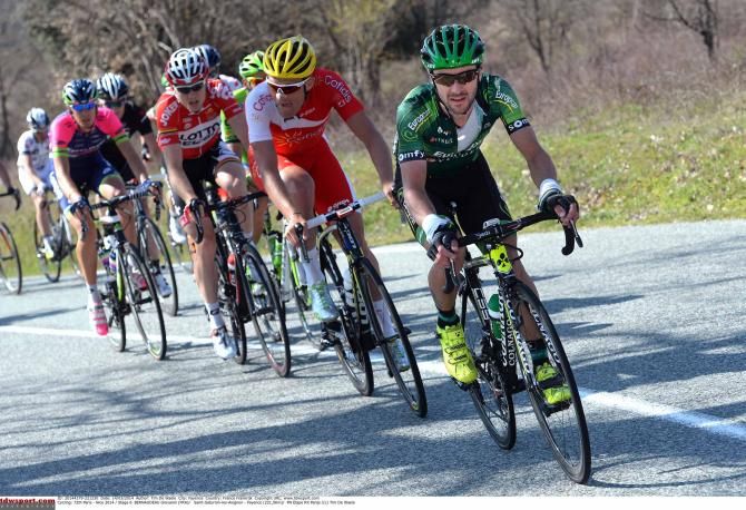 Giovanni Bernaudeau (Europcar) in the break.