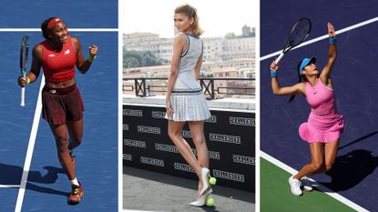 Best tennis outfits: Coco Gauff, Zendaya and Emma Radacanu in tennis gear