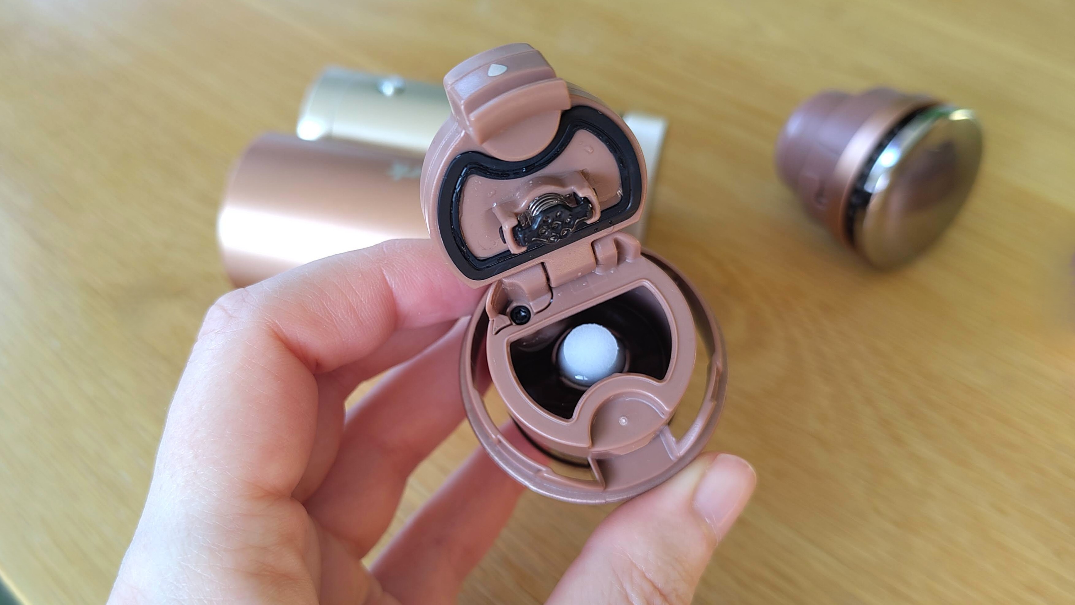 Shark ChillPill with water reservoir open