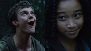Jack Quaid and Amandla Stenberg in The Hunger Games