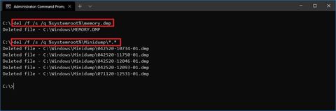 How to clear system error memory dump files on Windows 10 | Windows Central