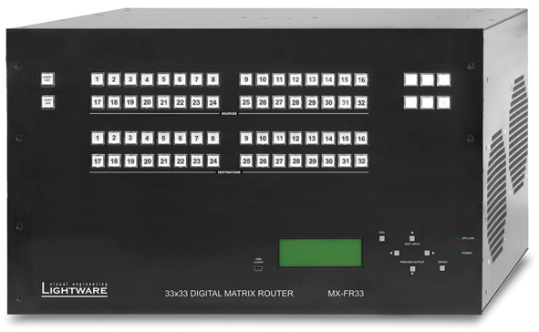 Evolve Media Group Picks Up Lightware Modular Matrix Frame