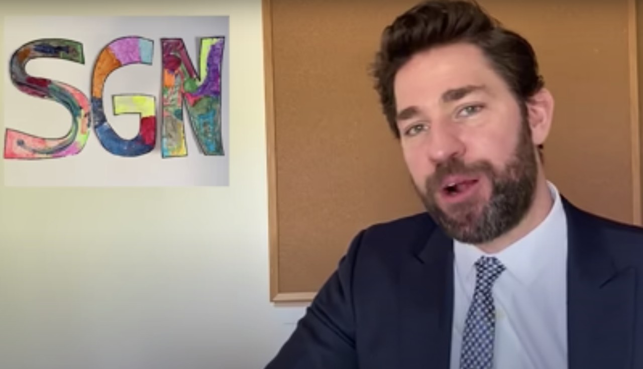 John Krasinski hosts Some Good News.