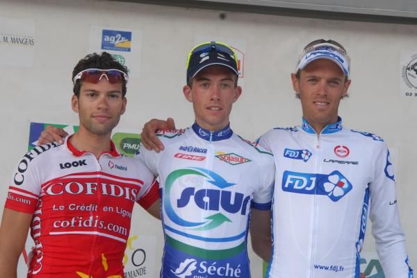 Julian El Fares (Cofidis) and Arnaud Gerard (FDJ) had to give best to Anthony Delaplace (Saur-Sojasun)