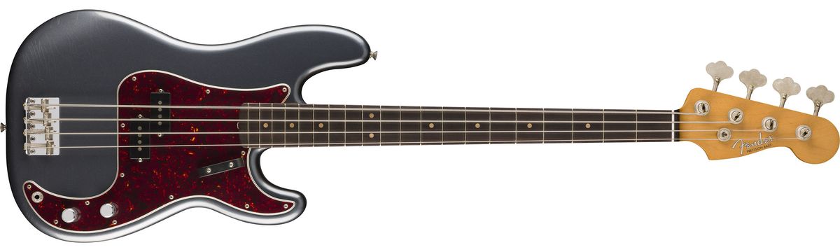 Fender Limited Edition Vintera II Road Worn 60s Precision Bass Charcoal Mist Metallic