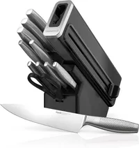 Ninja Foodi NeverDull Premium 12 Piece Knife Block Set with Built-in Sharpener