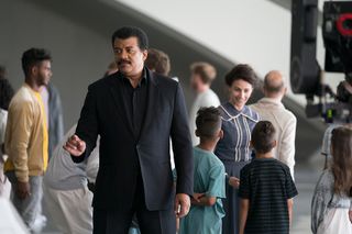 Nat Geo's Geoff Daniels collaborates with well-known astrophysicist Neil deGrasse Tyson to make 'Cosmos: Possible Worlds' happen. 