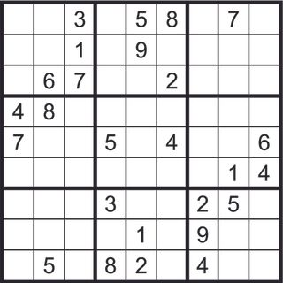 Sudoku puzzle