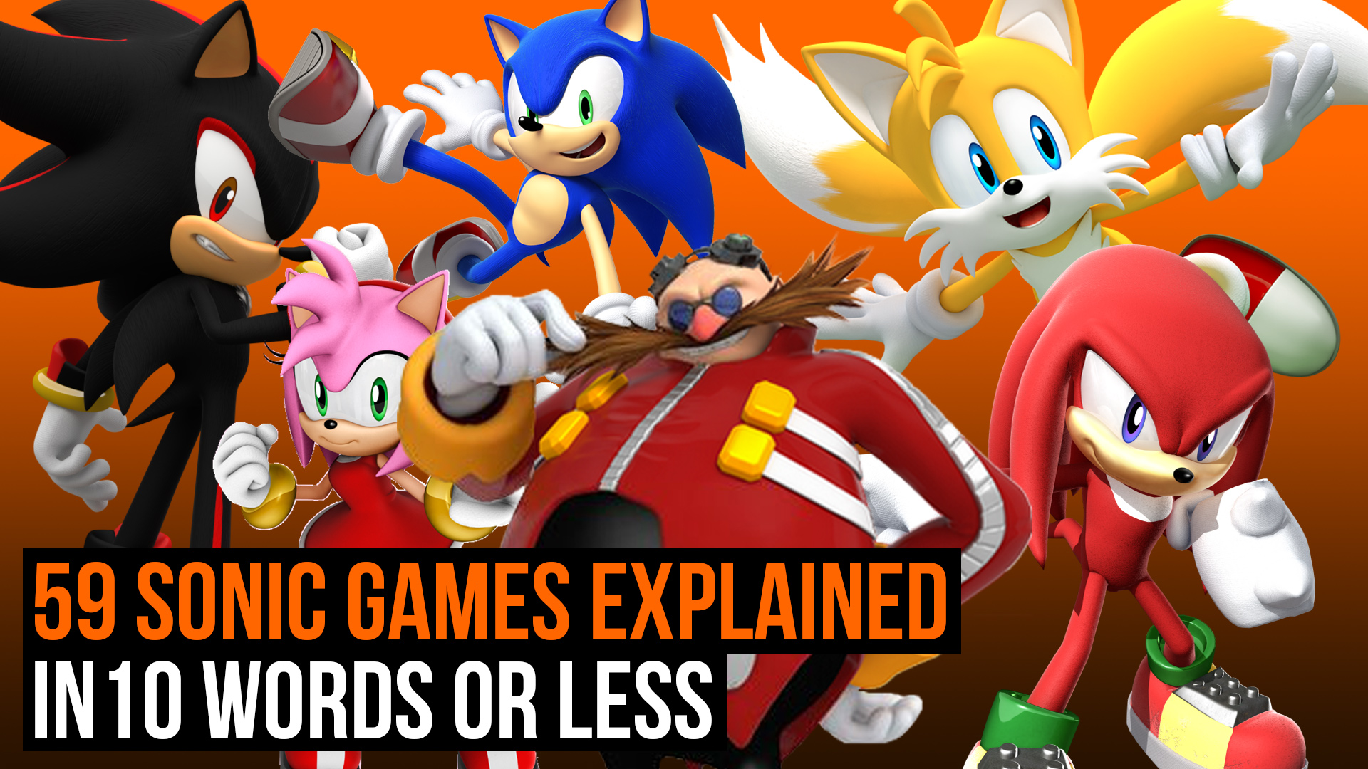 59 Sonic games, explained in 10 words or less | GamesRadar+