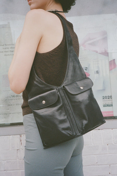 Julian Bag, Black Calf