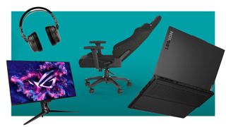 A selection of PC gaming products