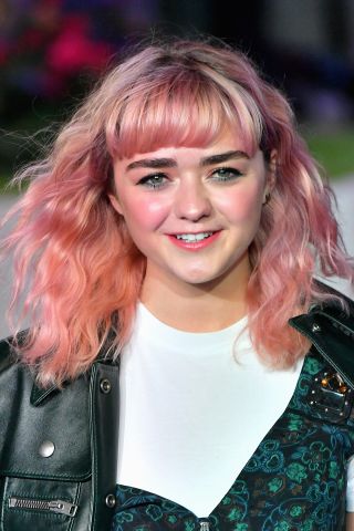 hair - maisie williams