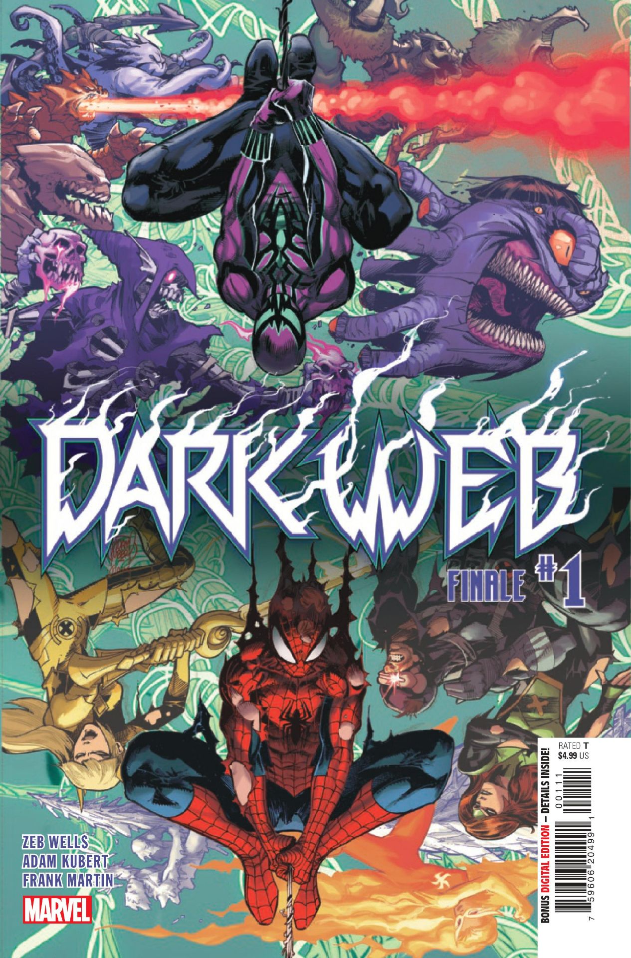 Dark Web Finale #1 pages
