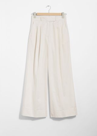 Wide Tailored Trousers