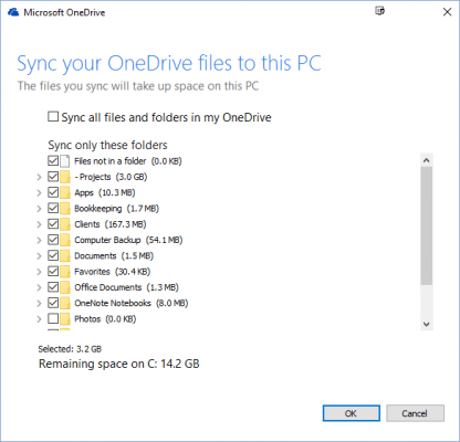 onedrive offline access windows 10