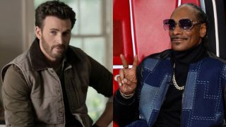 Chris Evans and Snoop Dogg