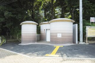 futuristic tokyo toilet