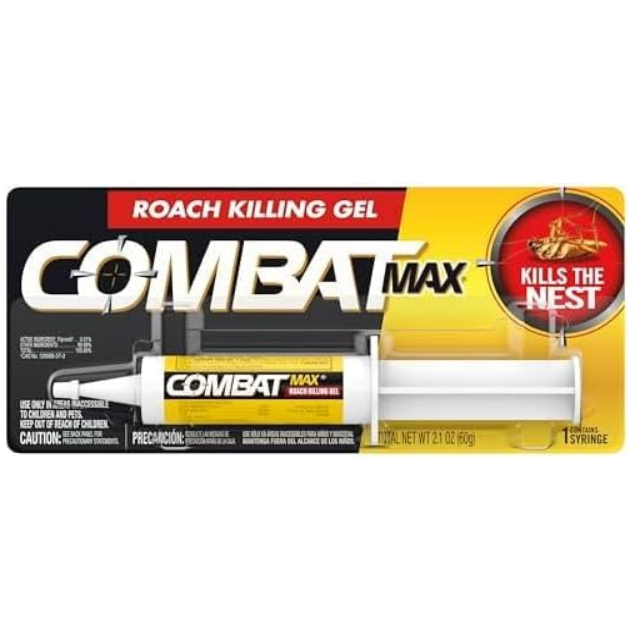 a product photo of combat max cockroach killing gel