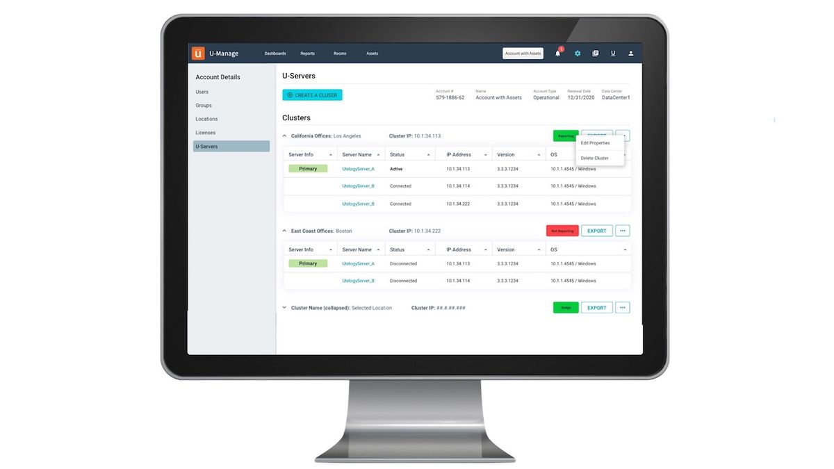 Utelogy High Availability